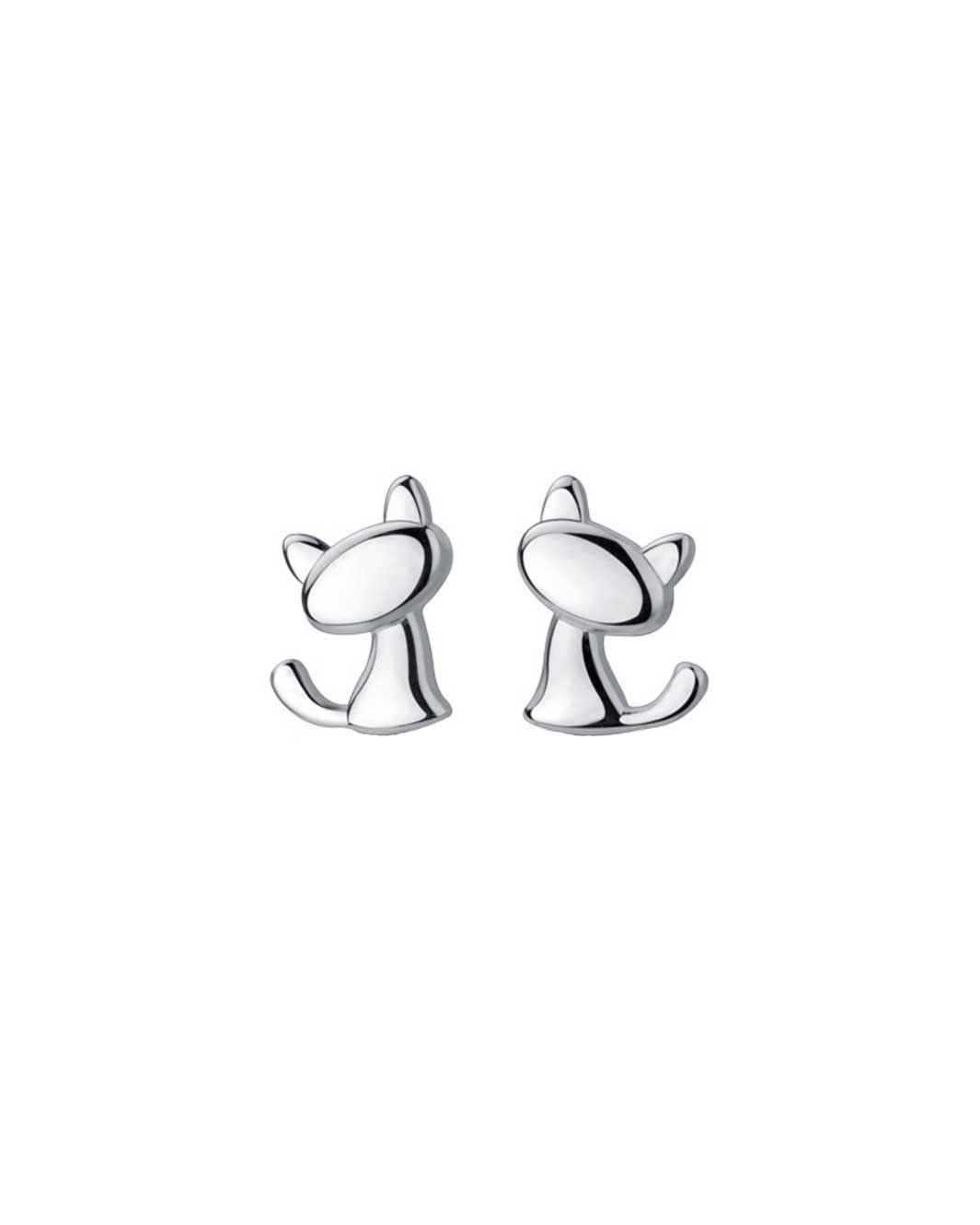 Cat Stud Earrings