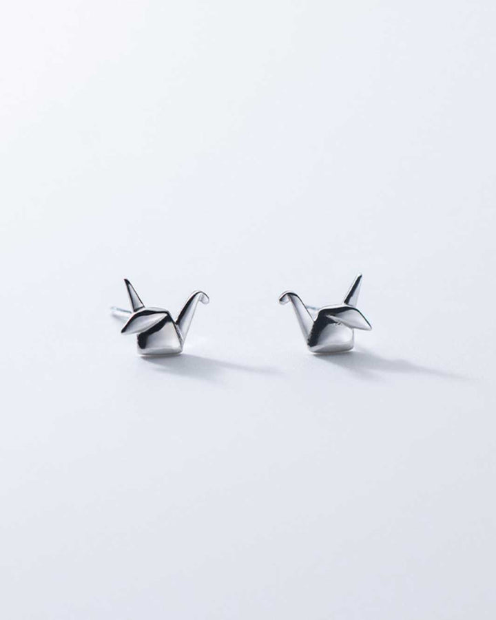 Orizuru Stud Earrings