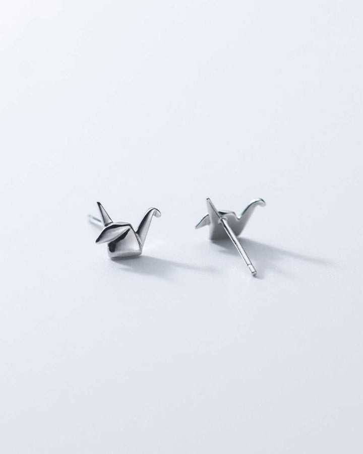 Orizuru Stud Earrings