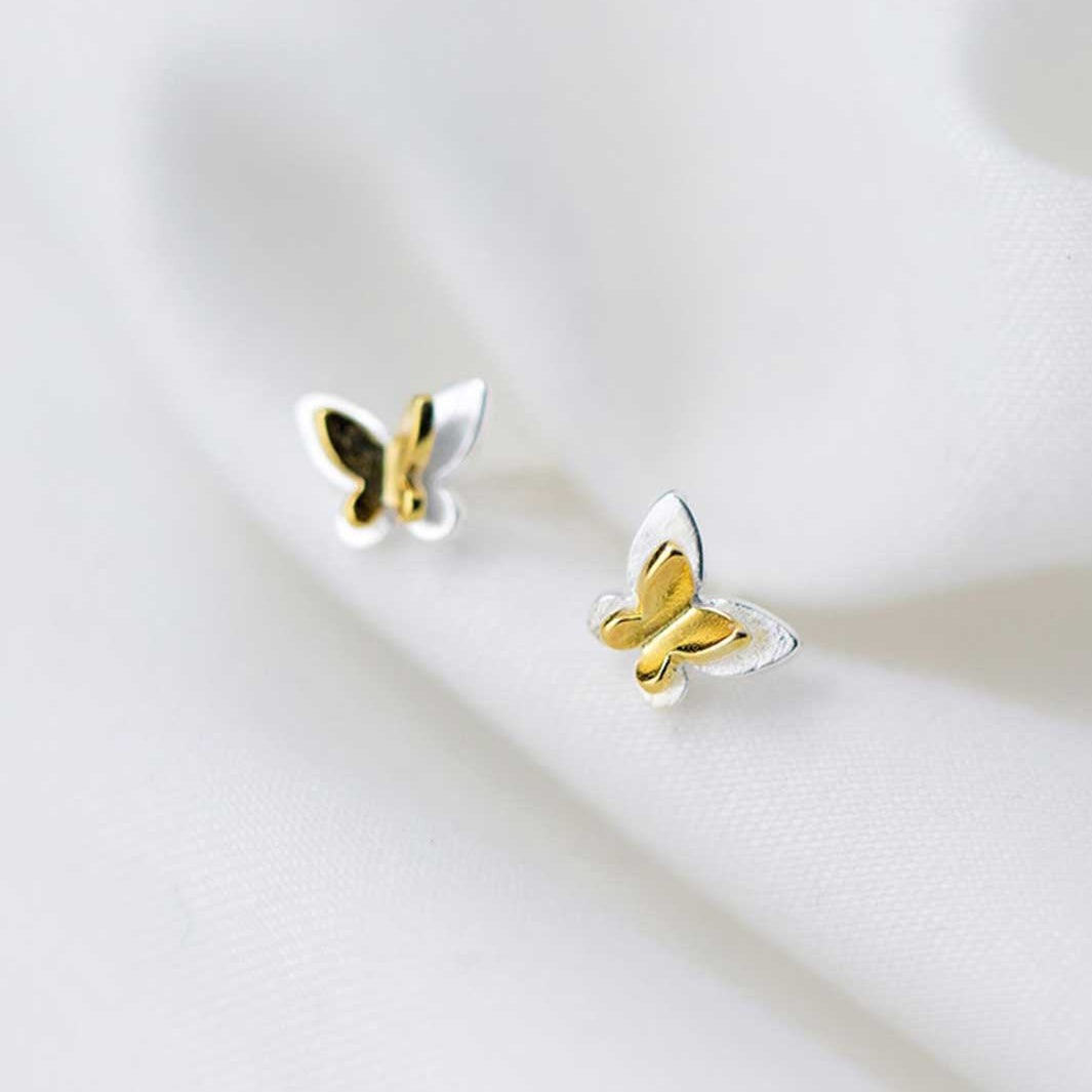 Bellora Butterfly Stud Earrings