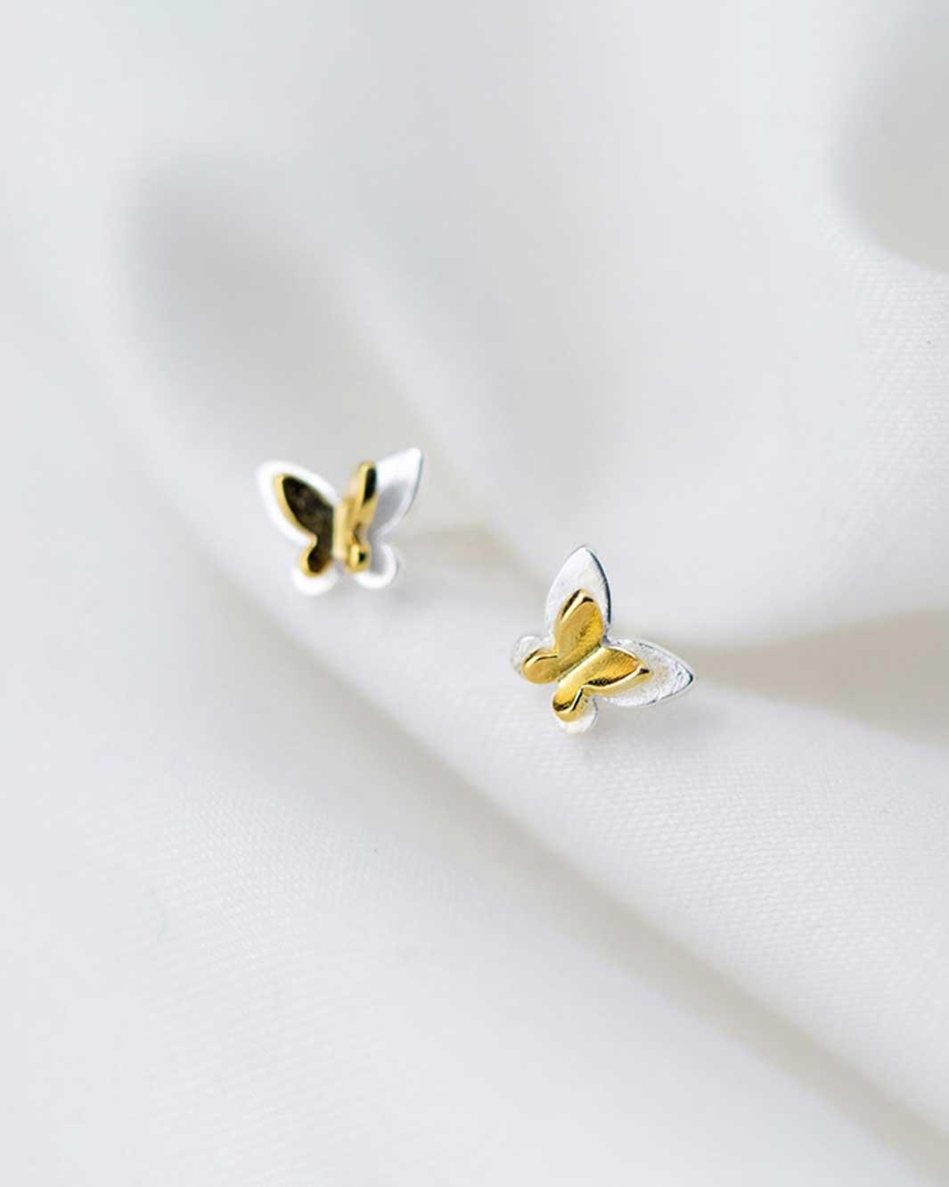 Bellora Butterfly Stud Earrings