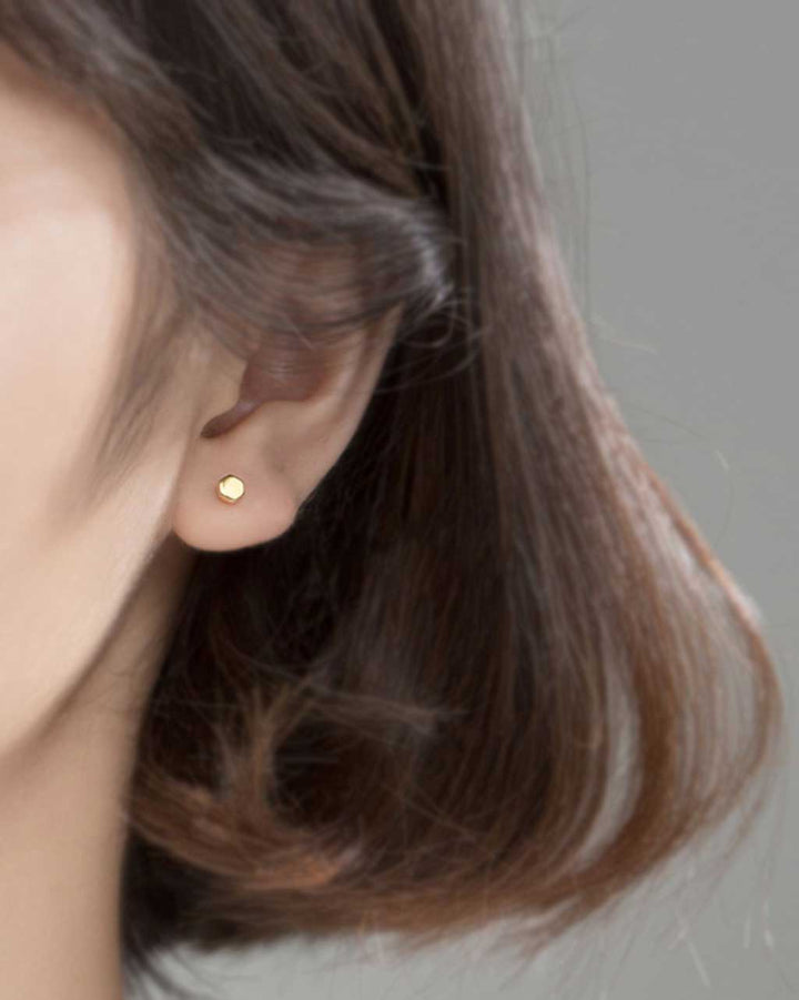 Geometric Shape 3-Pack Stud Earrings