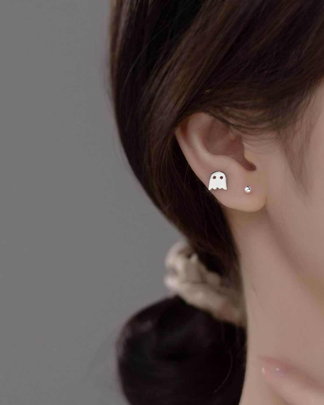 Pac-Man Stud Earrings