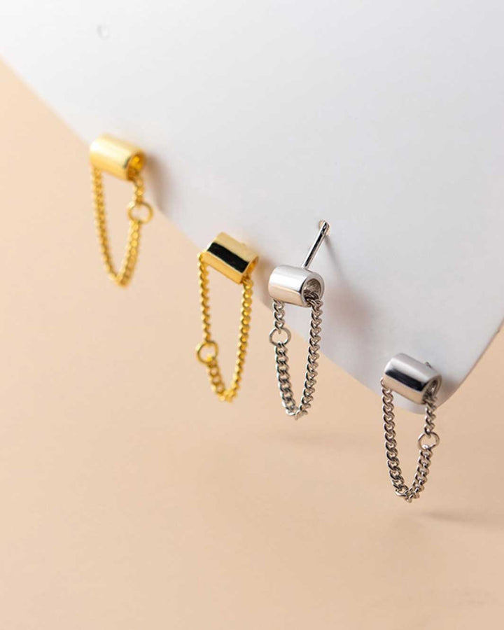 Leah Chain Drop Earrings