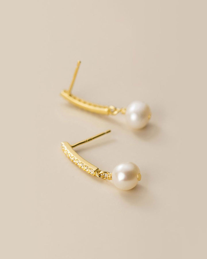 Dara Pearl Drop Earrings