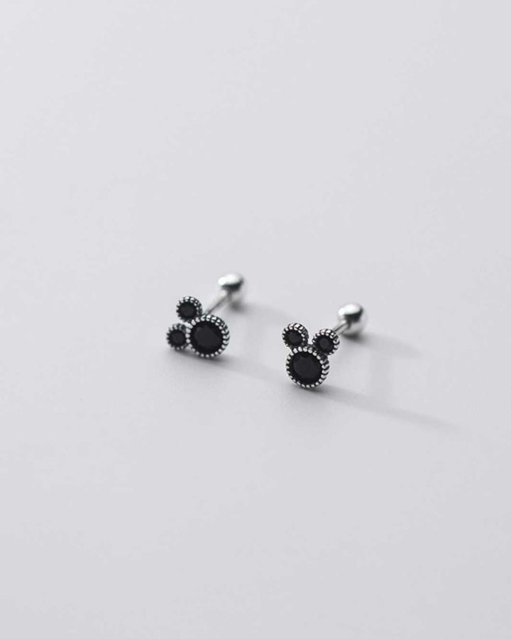 Mickey Barbell Earrings