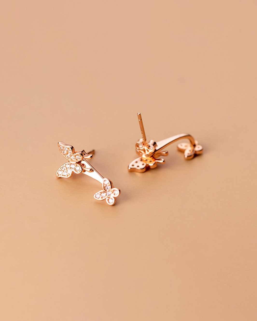 Alexis Butterfly Ear Cuffs and Jacket Earrings