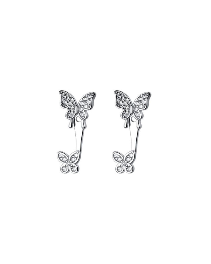Alexis Butterfly Ear Cuffs and Jacket Earrings