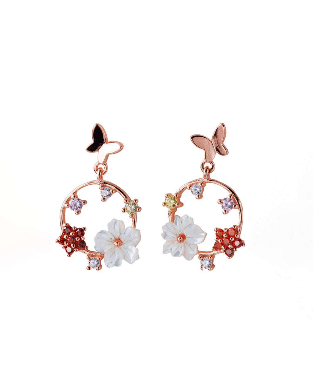 Blossom Floral Drop Earrings