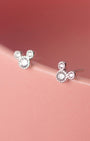 Diamante Mickey Stud Earrings