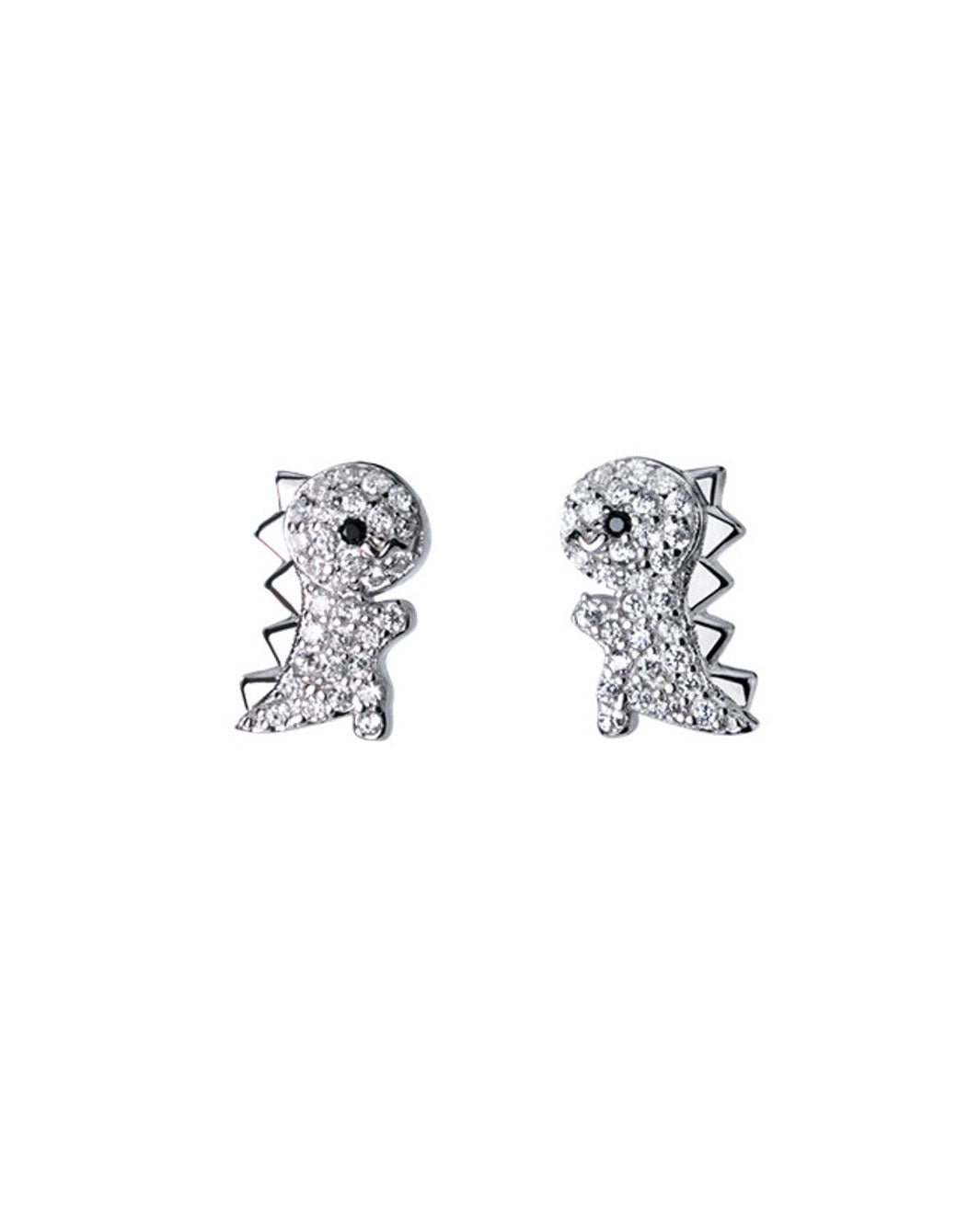 Shiny Dino Stud Earrings