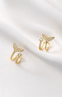 Mermaid Tail Stud Earrings