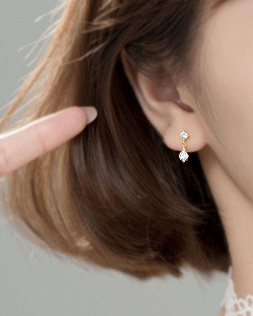 Etta Diamante Drop Earrings