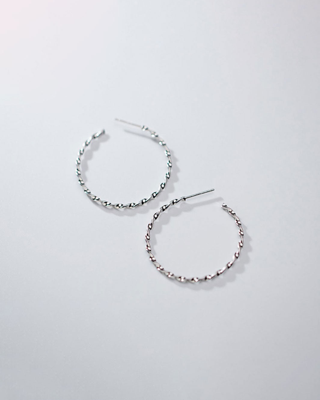 Edna Twisted Hoop Earrings