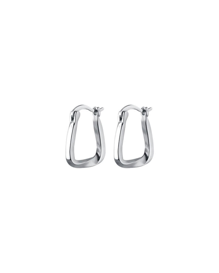 Mae Square Hoop Earrings