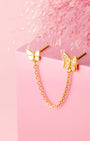 Leila Butterfly Studs Earrings