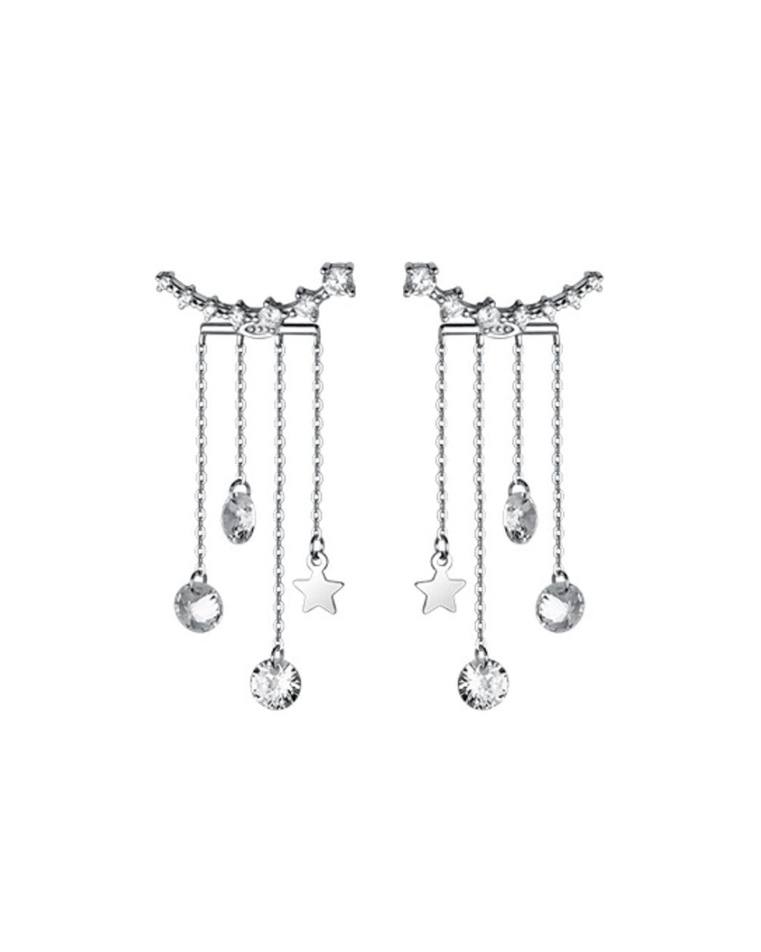 Skylar Climber Drop Earrings