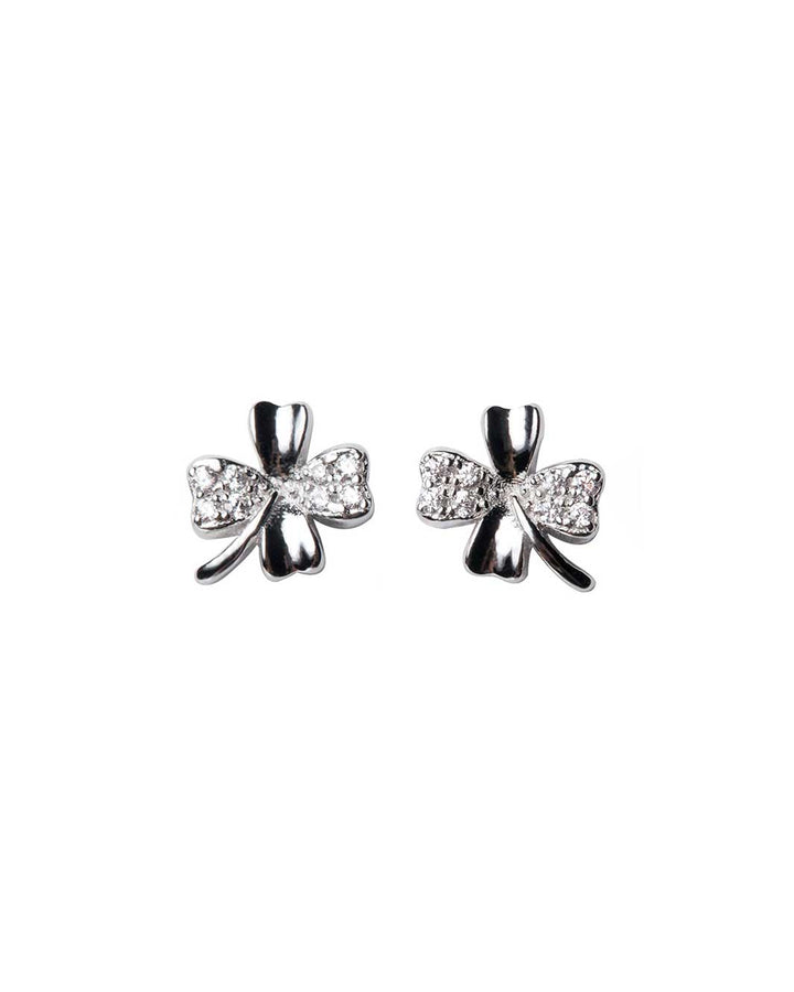 Four-leaf Clover Stud Earrings