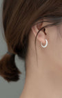 Lexi Sparkling Hoop Earrings