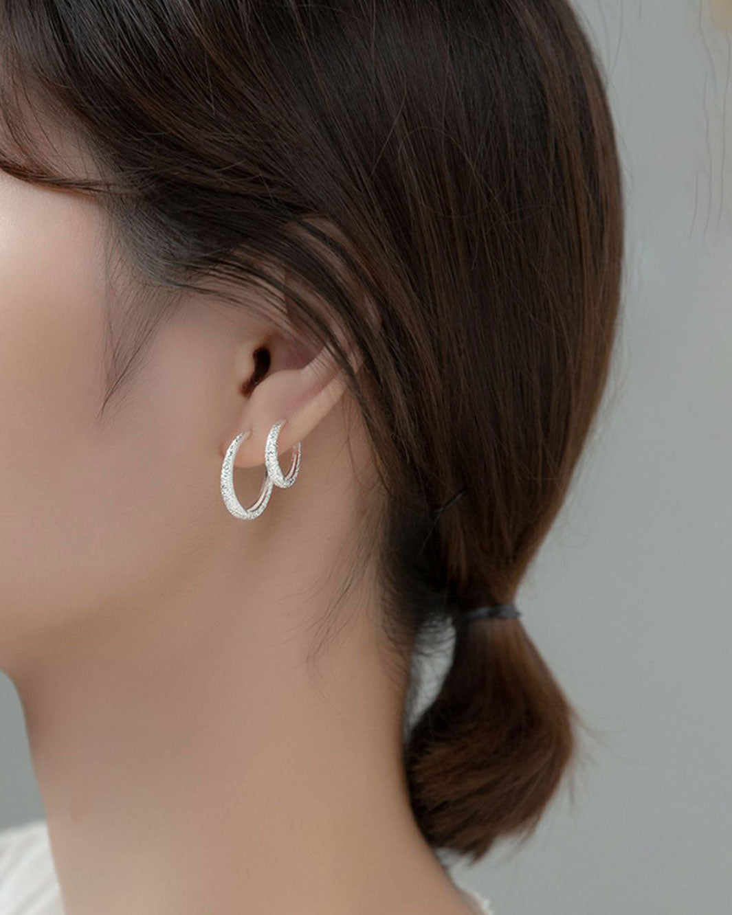 Lexi Sparkling Hoop Earrings