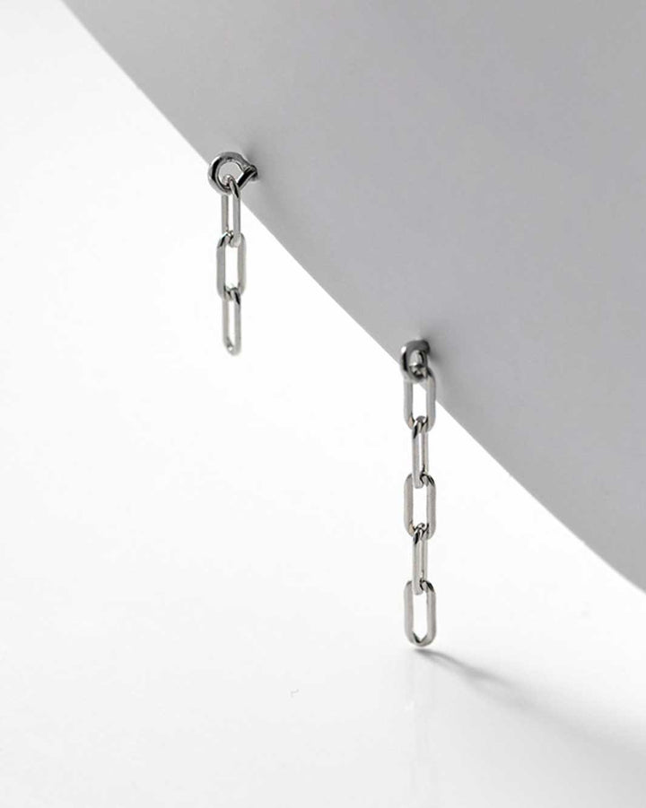 Chain Link Drop Earrings