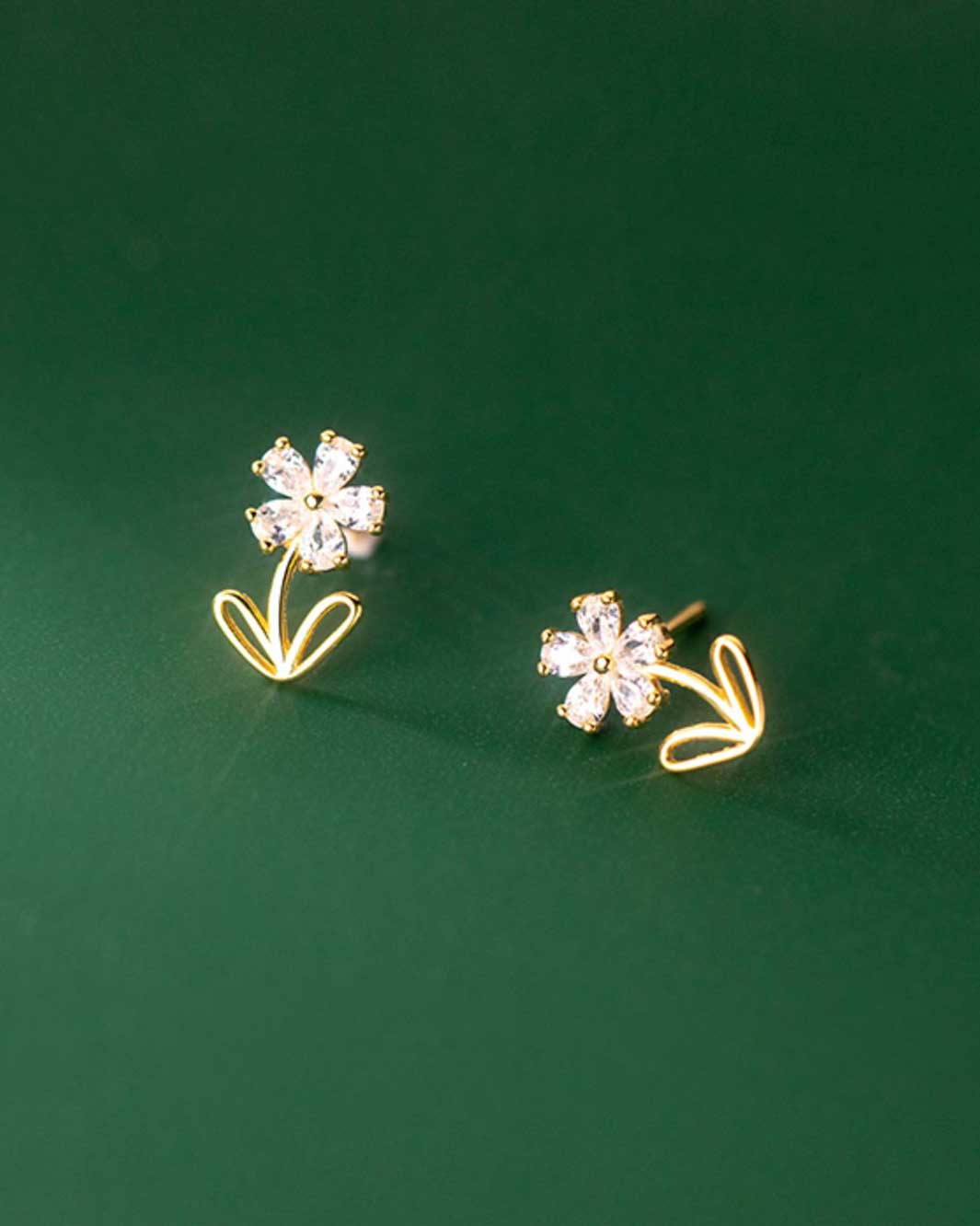 Cassia Flower Stud Earrings