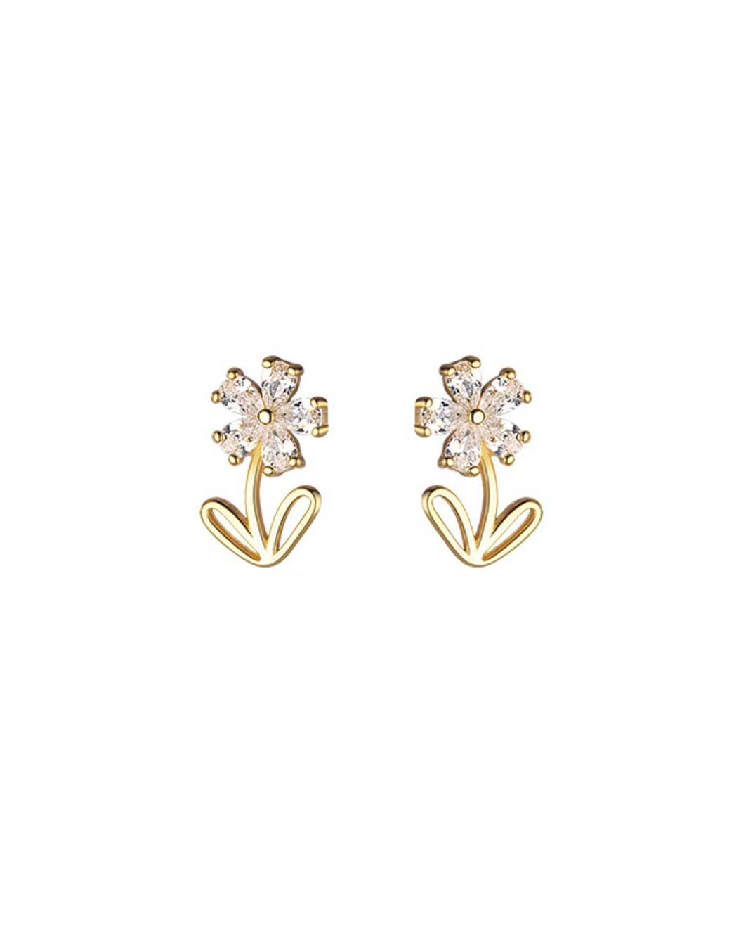 Cassia Flower Stud Earrings