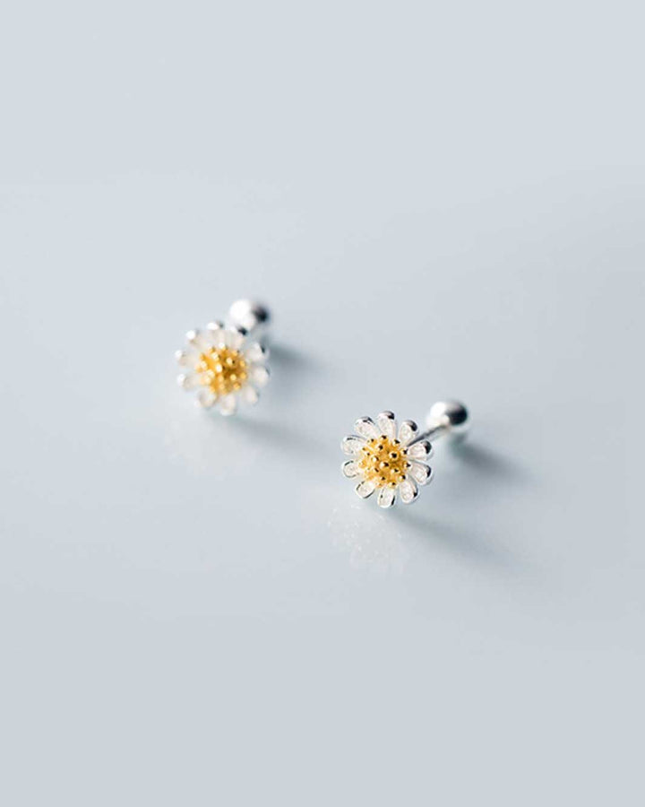 Daisy Barbell Earrings