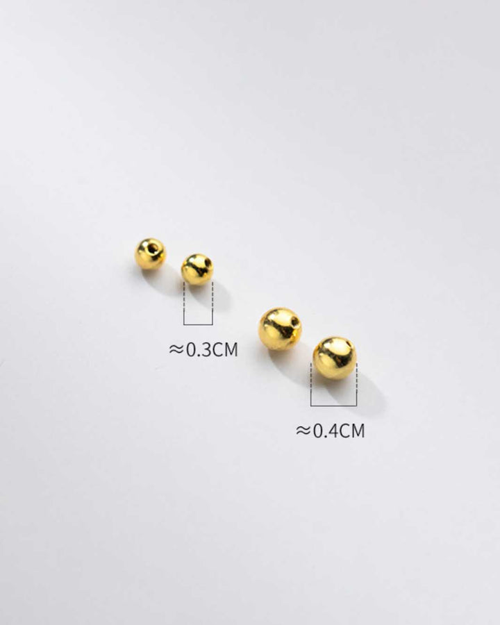 Round Screw Earring Backs