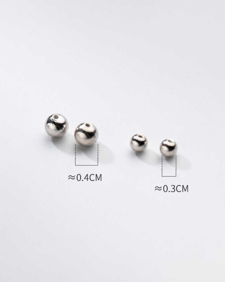 Round Screw Earring Backs