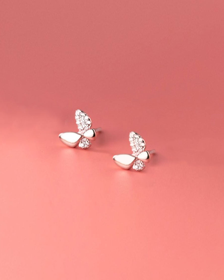 Aria Butterfly Stud Earrings