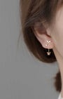 Aurora Butterflies Drop Earrings