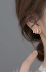 Bria Pattern Stud Earrings