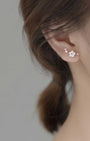 Primrose on Branch Stud Earrings