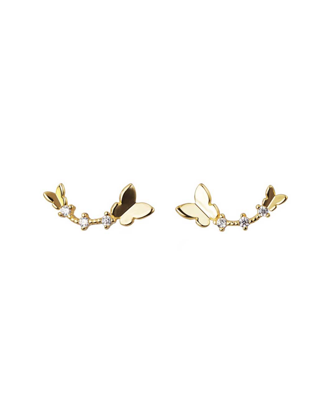 Dancing Butterflies Stud Earrings