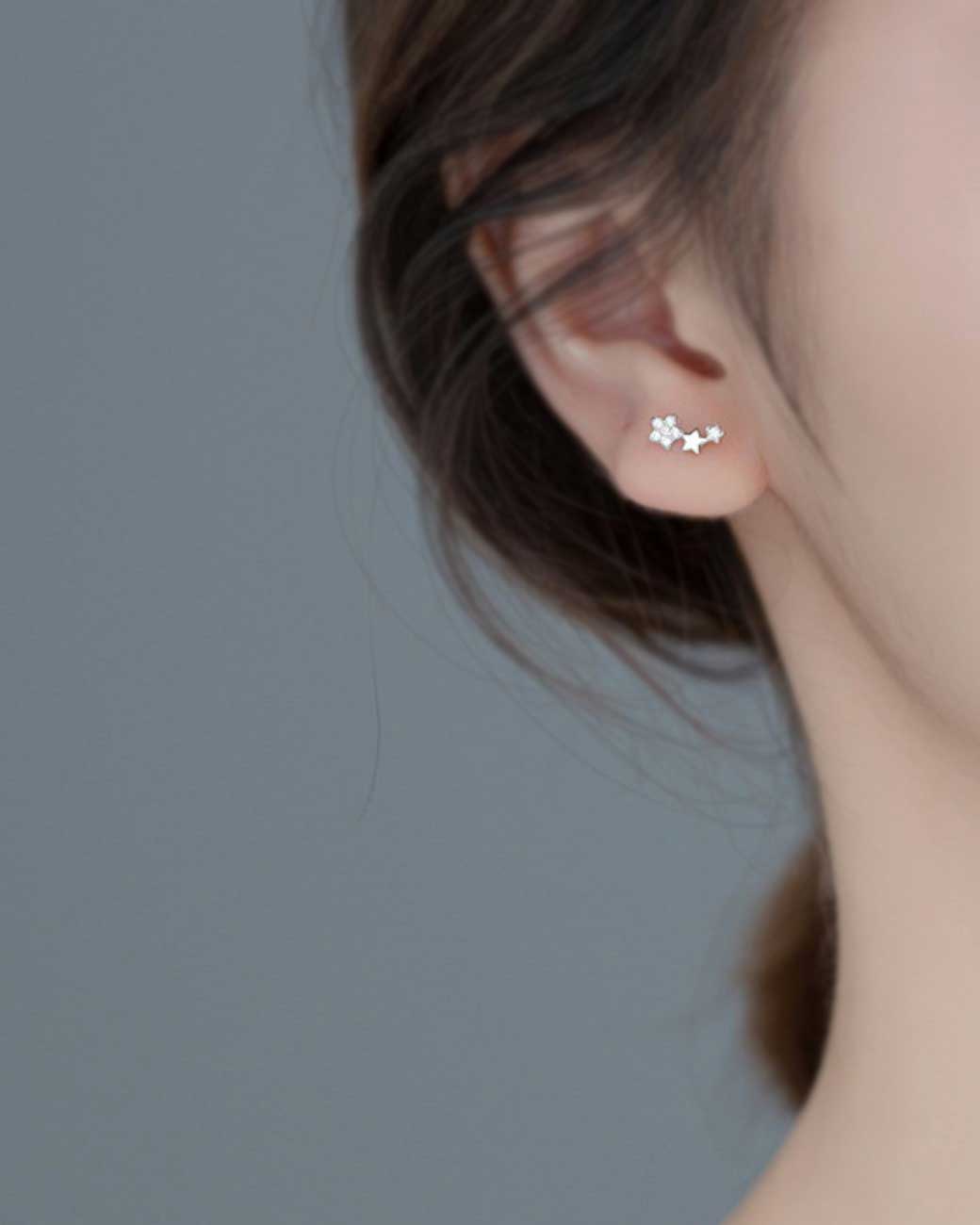 Mina Stars Stud Earrings