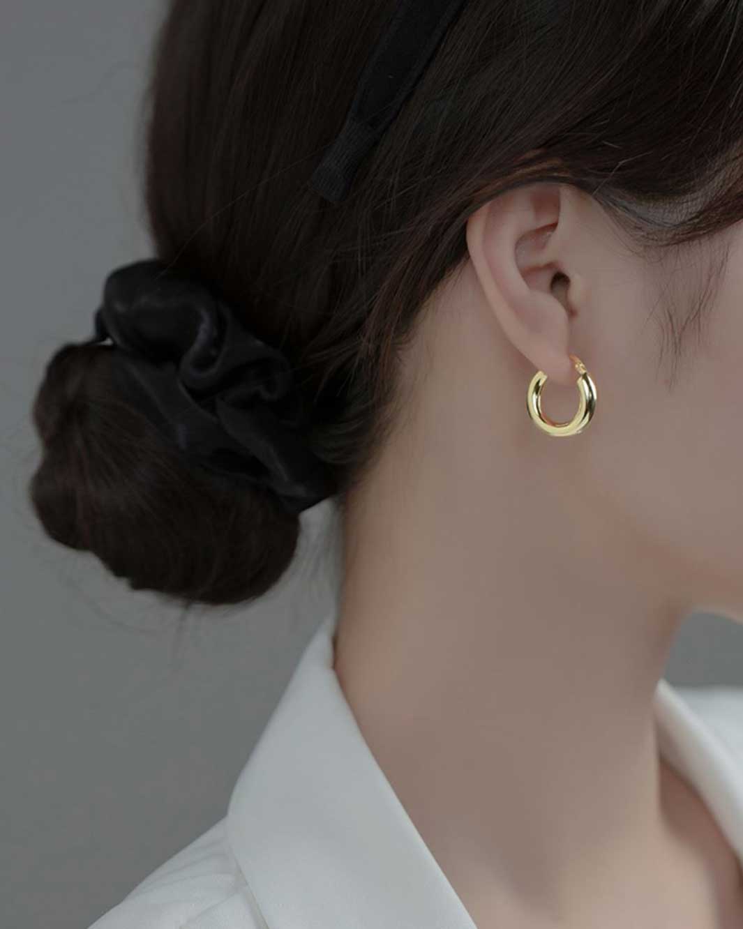 Classic Bold Statement Hoop Earrings