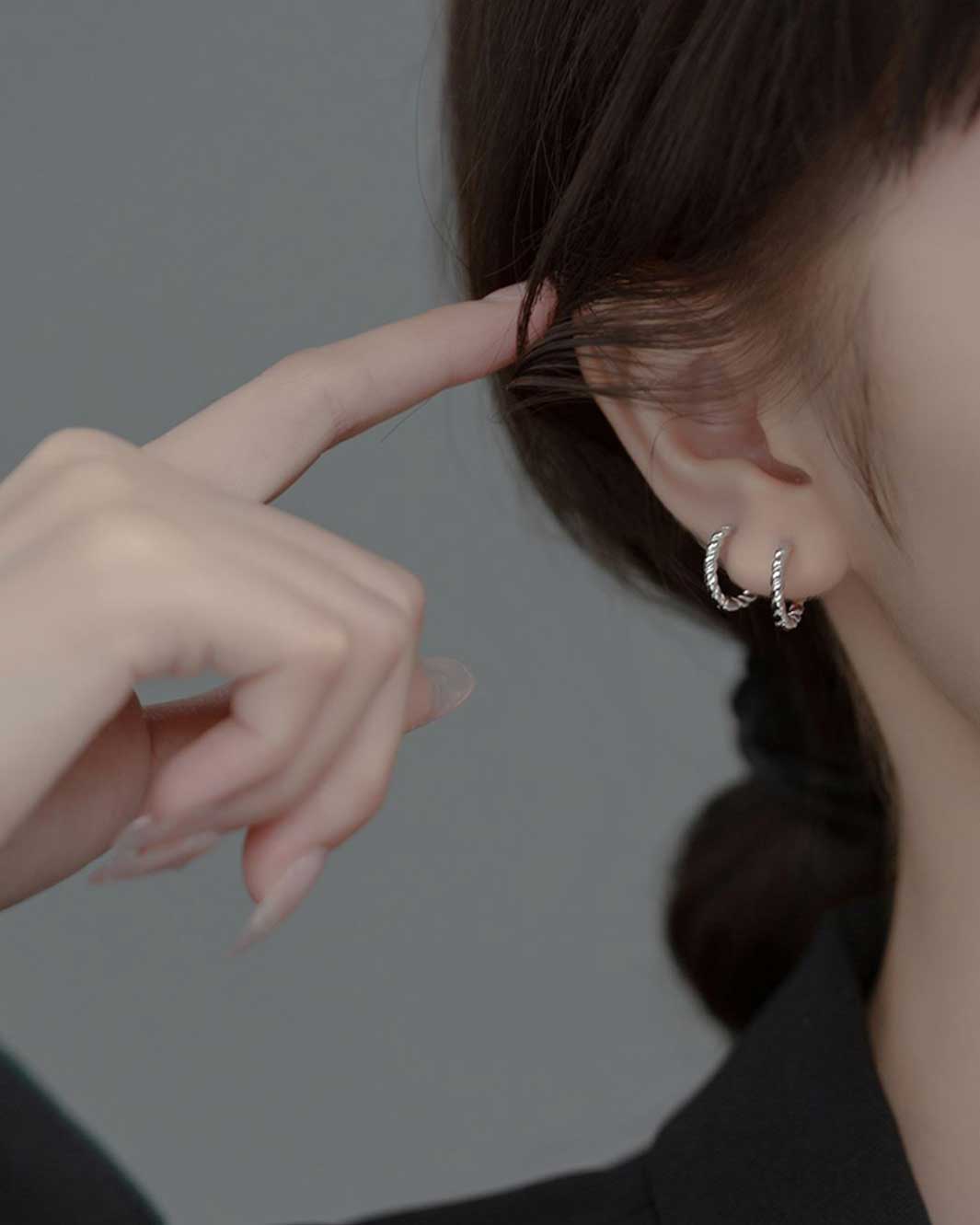 Diana Huggie Earrings