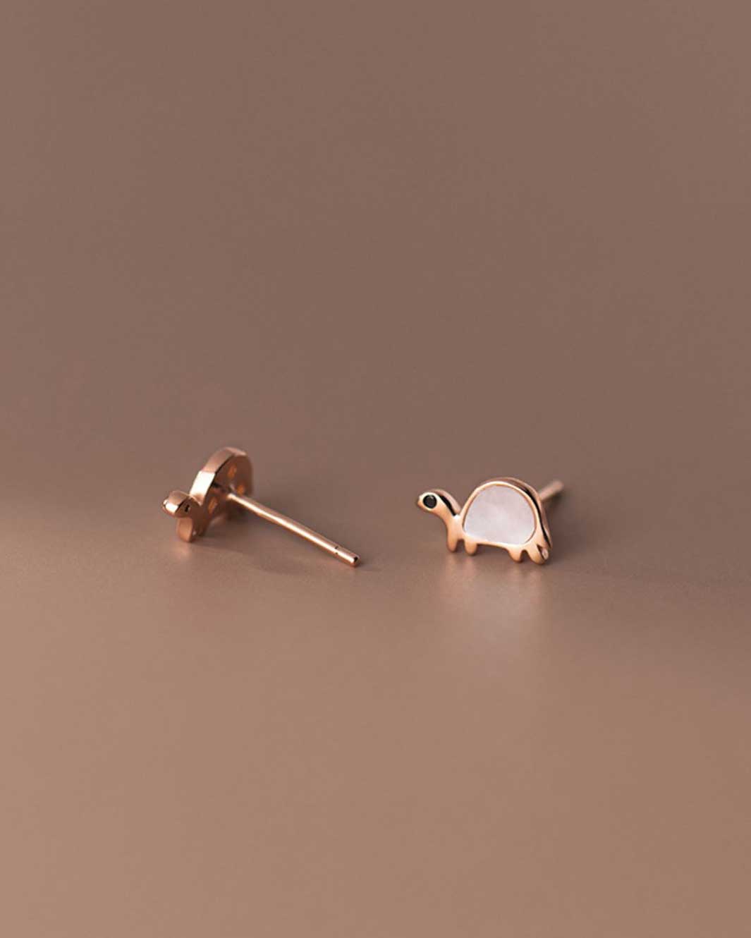 Tortoise Stud Earrings