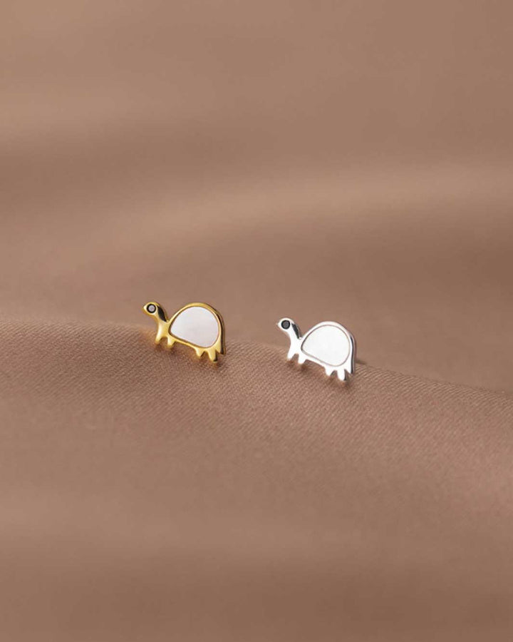 Tortoise Stud Earrings