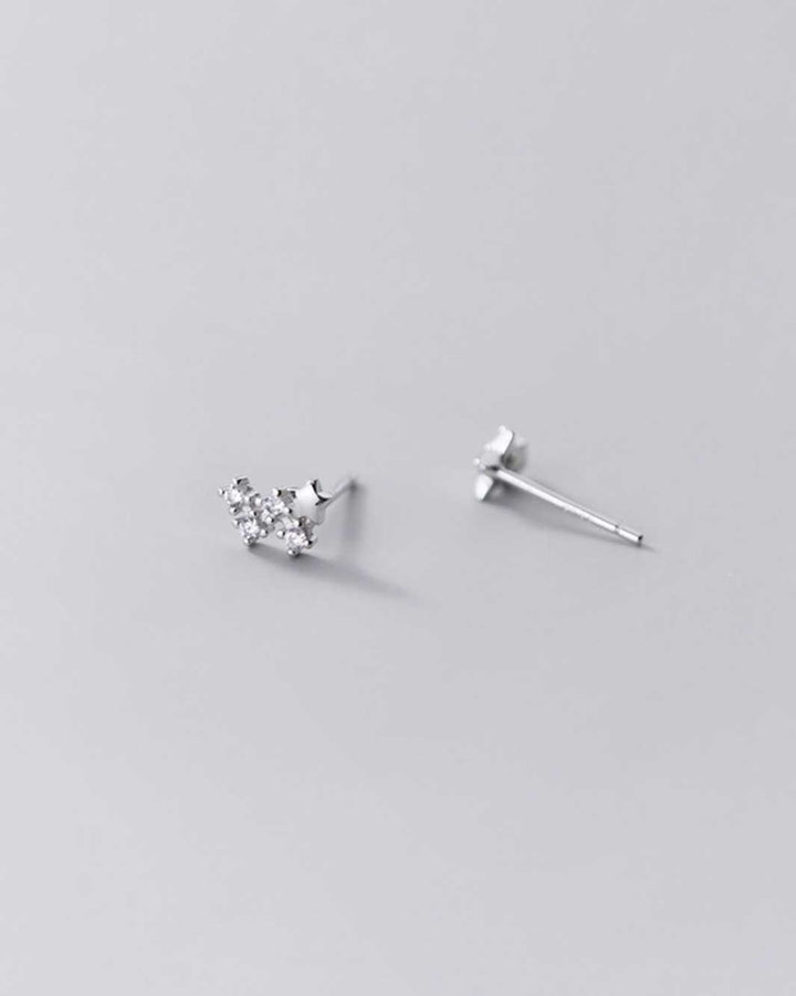 Mismatch Star Stud Earrings