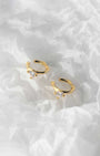 Diamond Charm Ear Cuffs and Huggie Earrings
