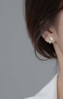 Falling Leaves Stud Earrings