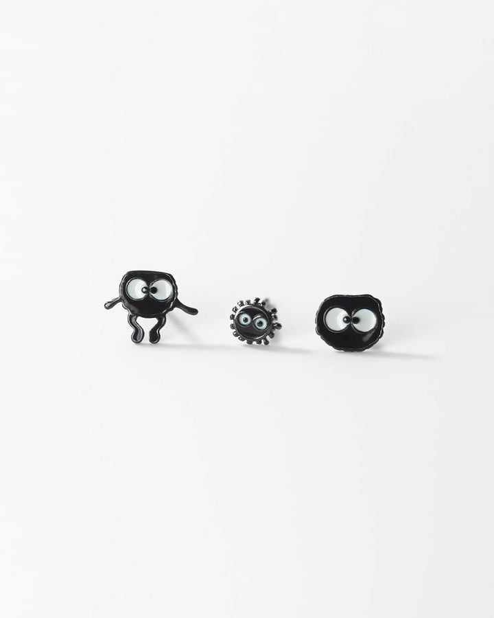 Dust Bunnies Stud Earrings Set