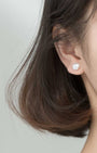 Baroque Pearl Stud Earrings