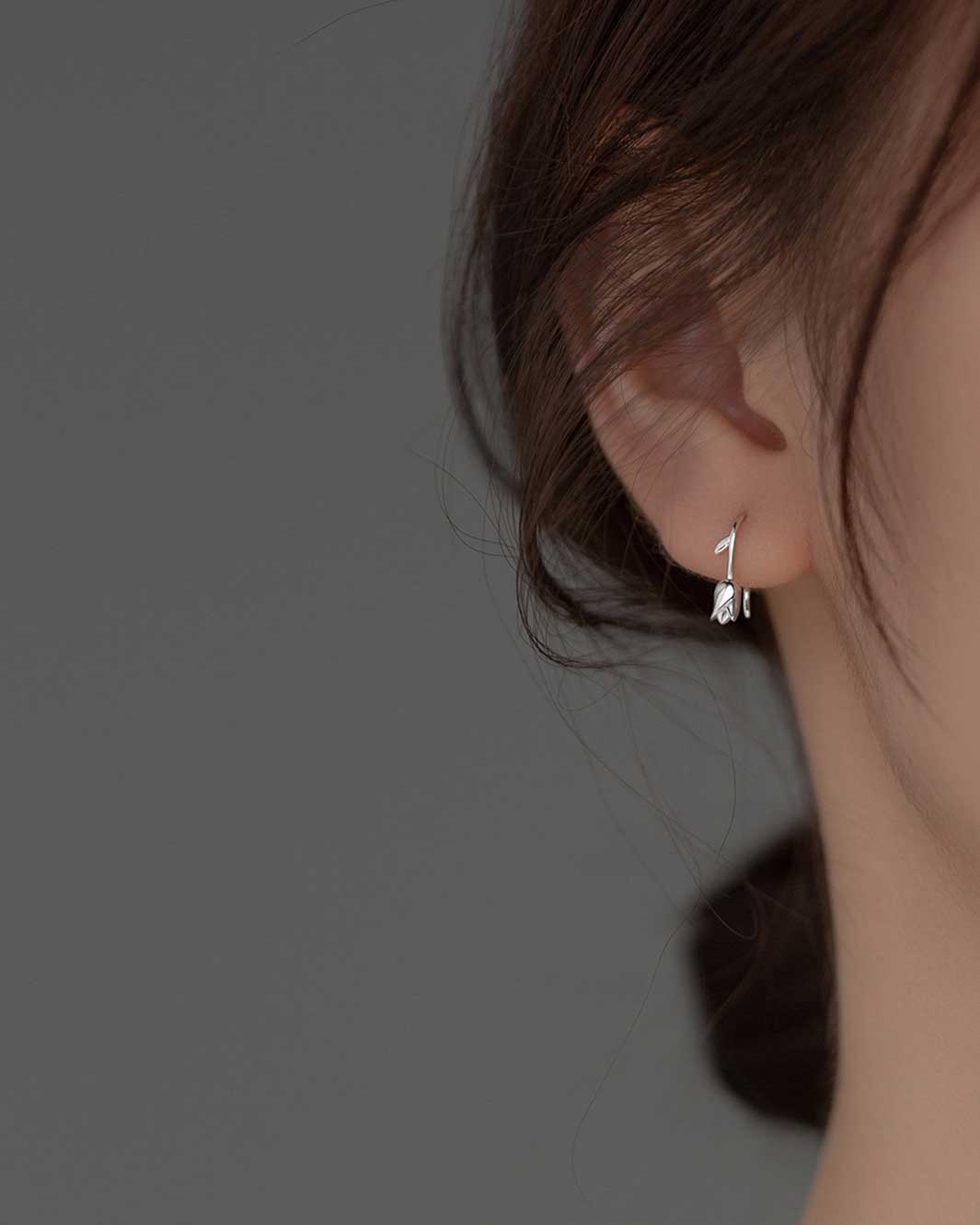 Tulip Stud Earrings