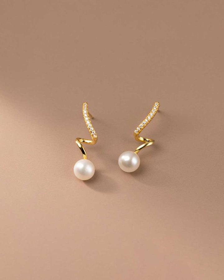 Maisie Pearl Drop Earrings