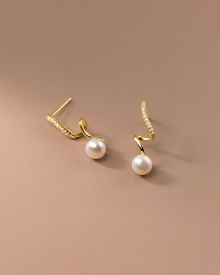 Maisie Pearl Drop Earrings